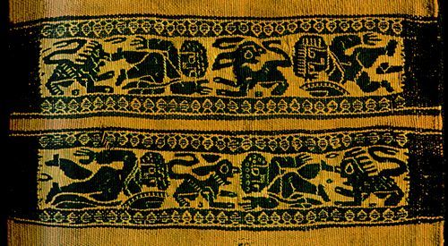 Sleeveband from 3rd C CE Mediterranean textile