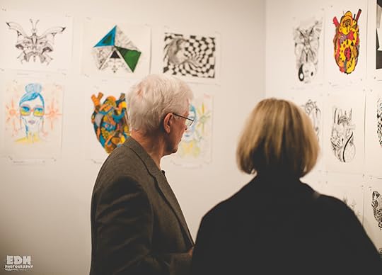 Guest At Kenal Louis Solo Exhibition