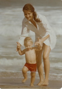Marge and Patrick at Beach 1-1