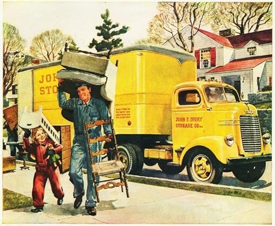 Waiting for the movers to arrive!