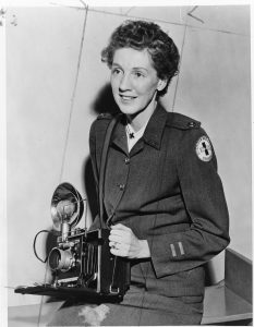 Toni Frissell in Red Cross Uniform, 1942.