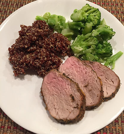 Spice Rubbed Pork Tenderloin
