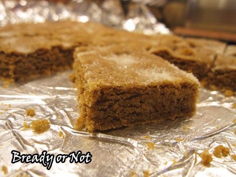 Bready or Not: Soft Gingerbread Bars 