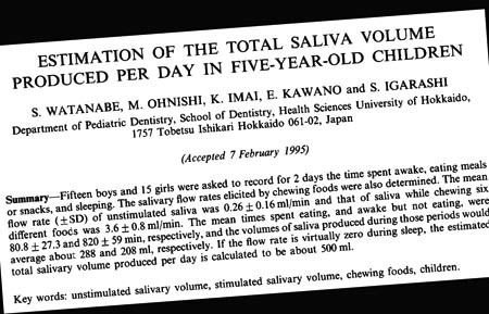 saliva