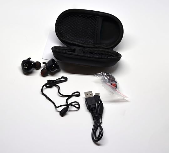 The contents of the storage case.