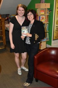 Off to Oxford where I was very excited to meet the bookseller who kicked all this off. She even let me try on her Dad's naval jacket