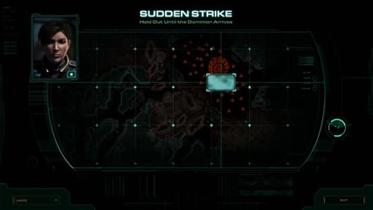 A mission briefing from the Nova Covert Ops DLC in StarCraft II