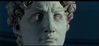 A pun on Michaelangelo's sculpture