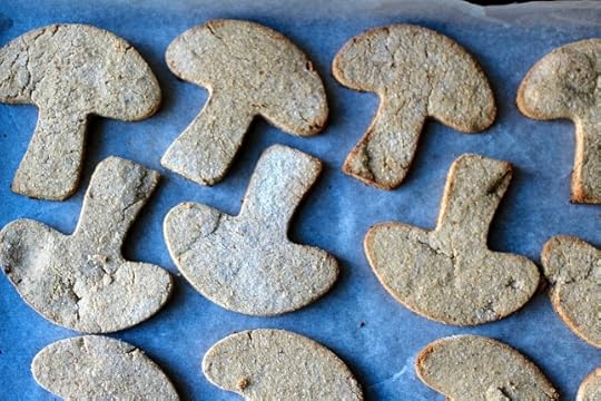 Mushroom shortbread
