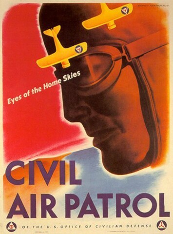 Civil Air Patrol poster, WWII