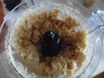 Photo of tahini being processed