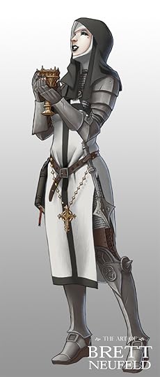 Medieval warrior nun