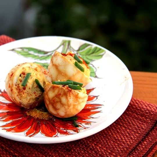 Chai Spiced Devilled Eggs