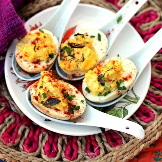 Chai SPiced Devilled Eggs