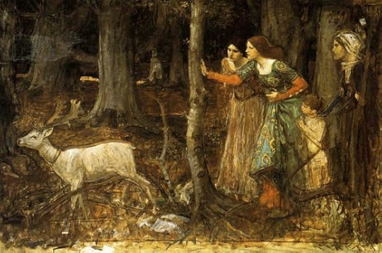 The Mystic Wood by John William Waterhouse 2