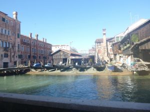 Gondola workshop.