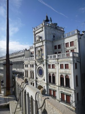The clock tower.