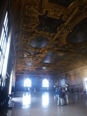 A tiny part of the magnificence of the Doges' Palace.