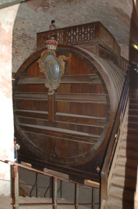 the giant tun, with a capacity around 57,000 gallons