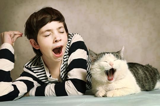 We are exhausted. Can't stop yawning. It's been a weird week, with so much non-book stuff happening. It was surreal to launch the book in the same week.