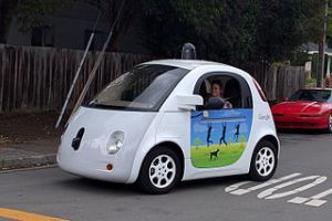 A self-driving car by Google