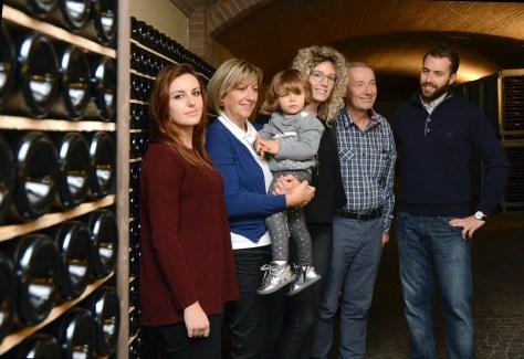 The Deltetto family -- (L-R) Claudia, Graziella, Lidia, Cristina, Toni, and Carlo. 
