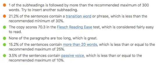 Yoast SEO - Readability