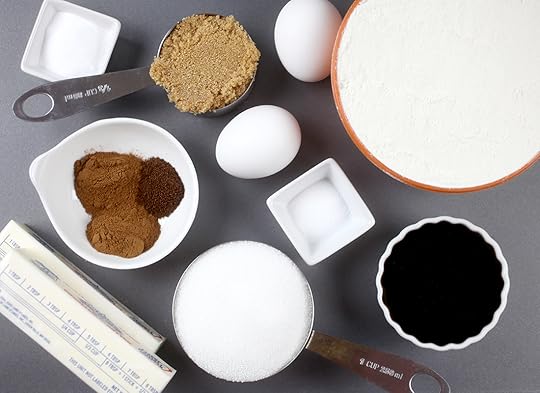 Molasses Cookie Ingredients
