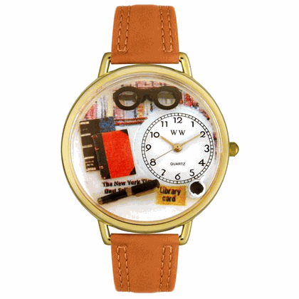 Personalized Book Lover Unisex Watch
