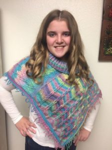 Marly Bird 2016 Popular Poncho Crochet Along