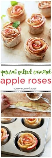 caramel apple pastry roses