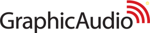 graphic audio logo