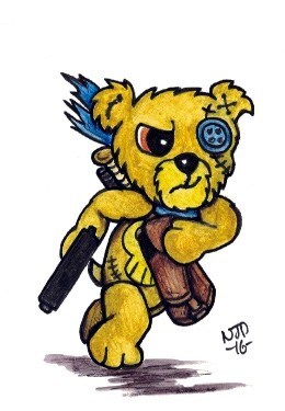 Mr Button The Teddy Bear