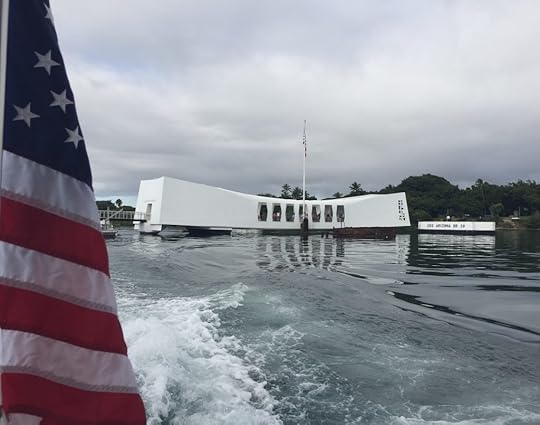 The USS Arizona Memorial, Pearl Harbor, Hawaii (Photo: Sarah Sundin, 7 Nov 2016)