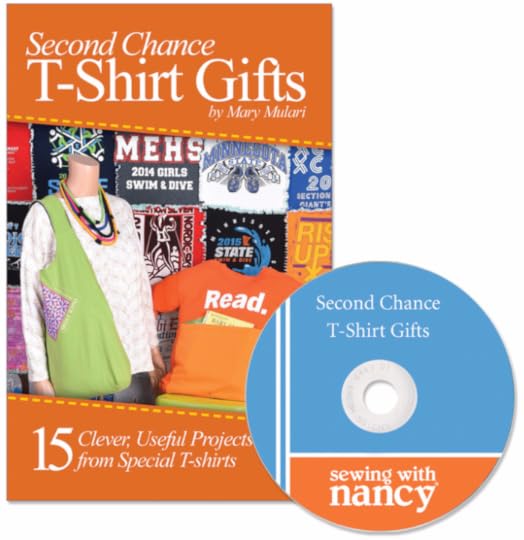 Second Chance T-Shirt Gifts by Mary Mulari on Sewing With Nancy - Nancy Zieman - Recycle T-Shirts - T-shirt Quilts