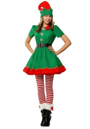 Woman's elf costume: 
