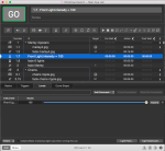 Cue 1.7 brings up the Front Light Group.