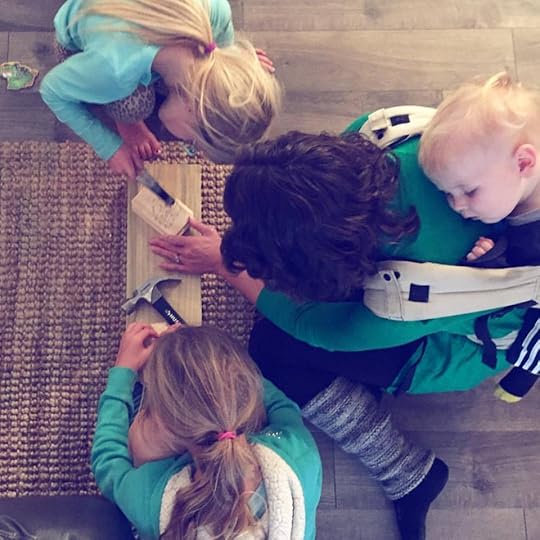 Advent activities and babywearing