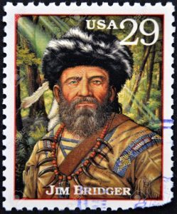 13289761-united-states-of-america-circa-1994-stamp-printed-in-usa-shows-portrait-of-the-jim-bridger-circa-199-stock-photo