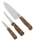 Chicago Cutlery 3 Piece Walnut Set