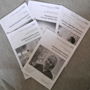 hospital leaflets