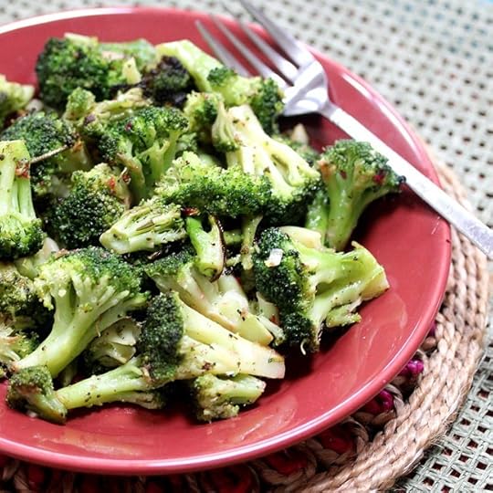 Roasted Garlic Brocolli