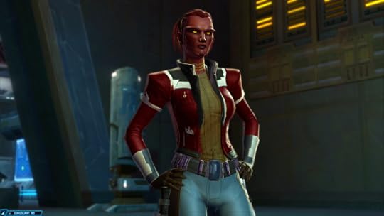 My smuggler in Star Wars: The Old Republic