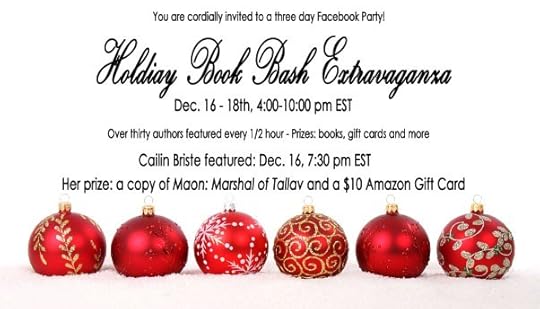 Holiday Book Bash Extravaganza 2016 Cailin Briste