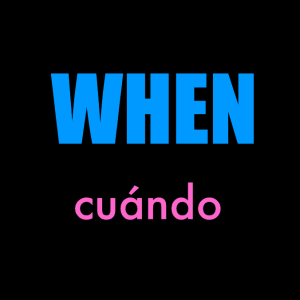 when