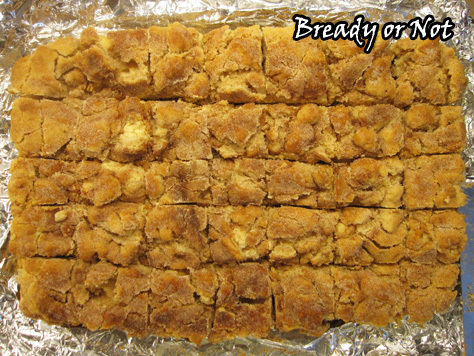 Bready or Not: Snickerdoodle Cheesecake Bars 