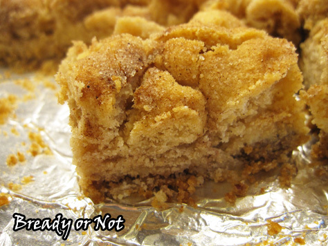 Bready or Not: Snickerdoodle Cheesecake Bars 