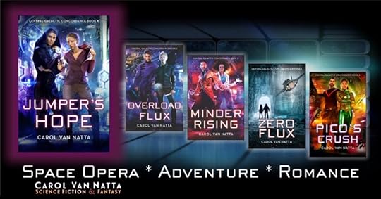 Central Galactic Concordance series by Carol Van Natta featuring Jumper's Hope Showcase