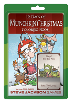 12 Days Of Munchkin Coloring Book