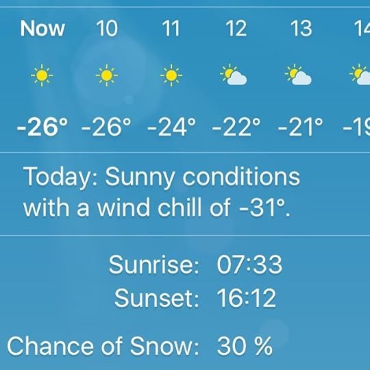 Siberian weather #laurentides #quebec